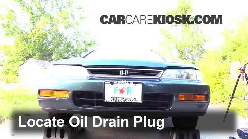 1997 Honda Accord LX 2.2L 4 Cyl. Sedan (4 Door) Oil Change Oil and Oil Filter